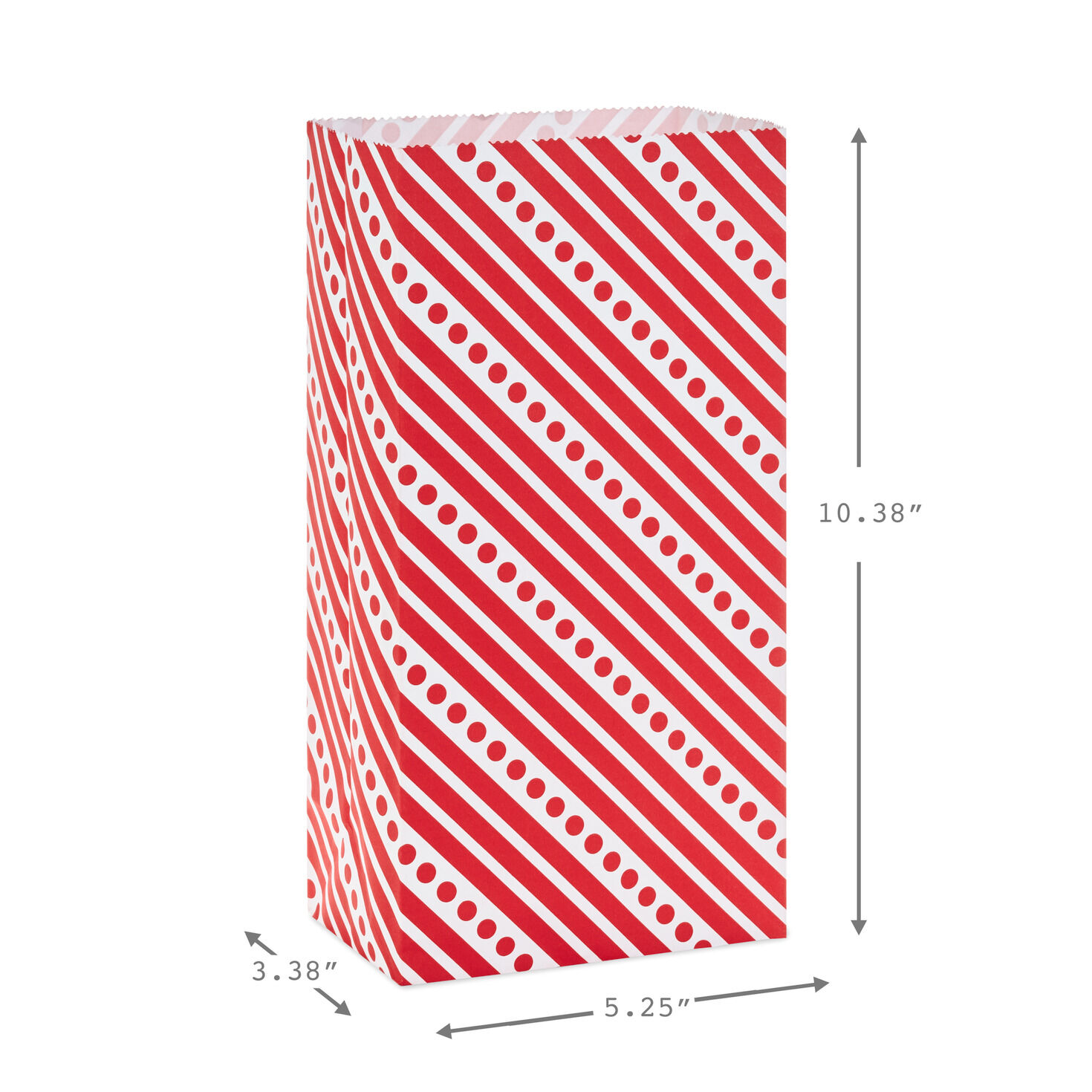 Red Paper Goodie Bags With Labels, Pack of 30 for only USD 11.99 | Hallmark