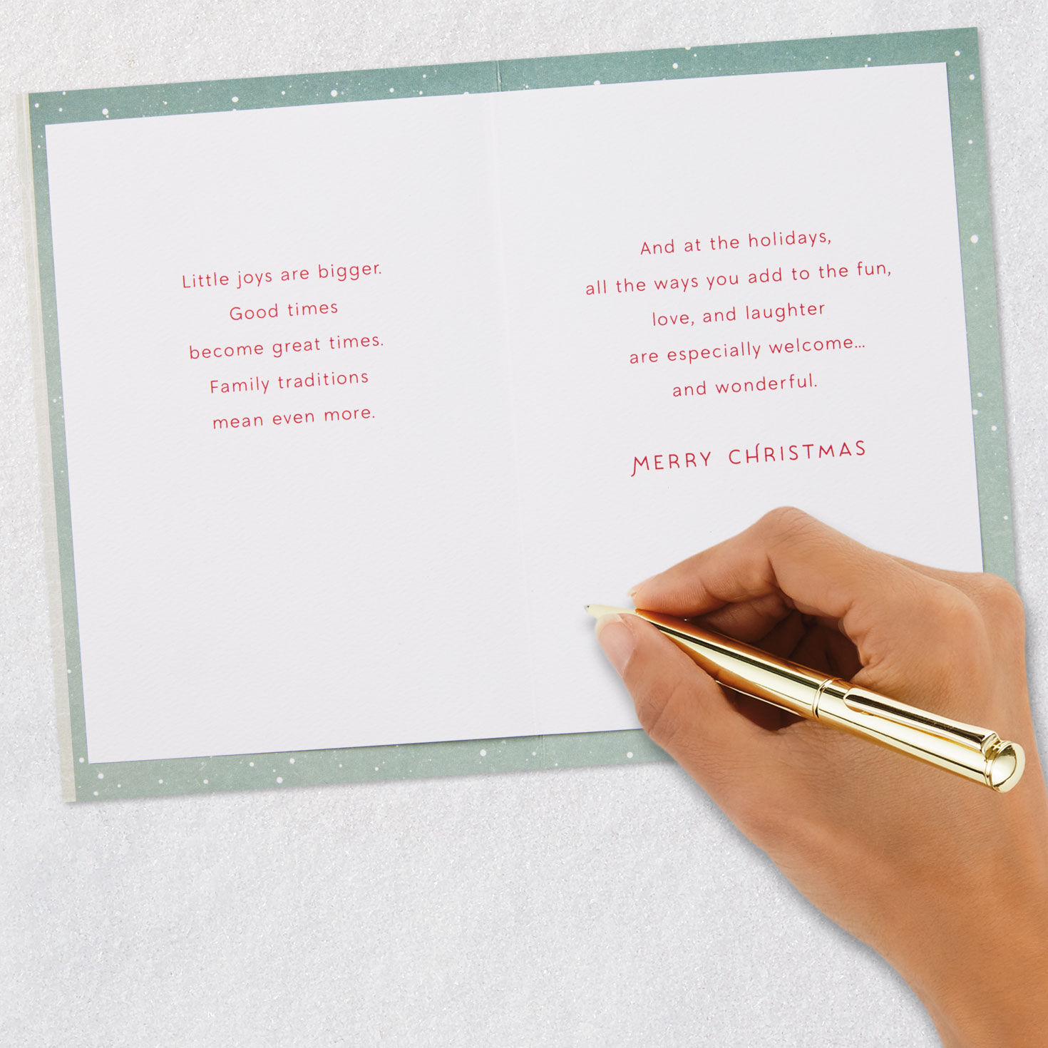 Holiday Fun, Love and Laughter Christmas Card for Brother and Family for only USD 5.99 | Hallmark