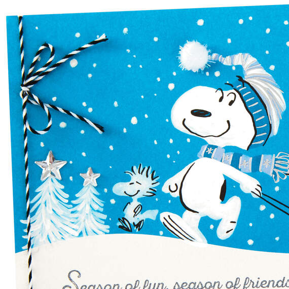 Peanuts® Snoopy Season of Fun, Season of Friends Christmas Card, , large image number 5