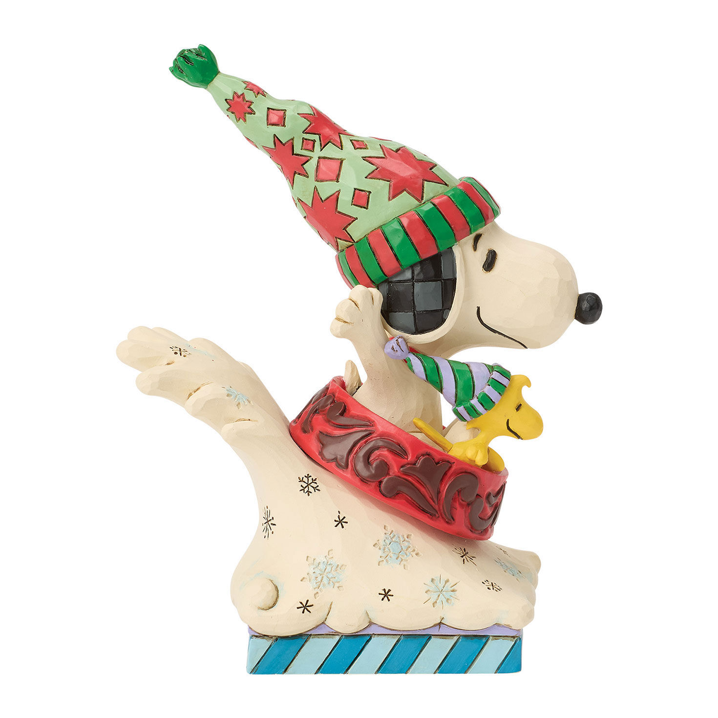 Jim Shore Peanuts Snowy Shenanigans Figurine, 4.5"