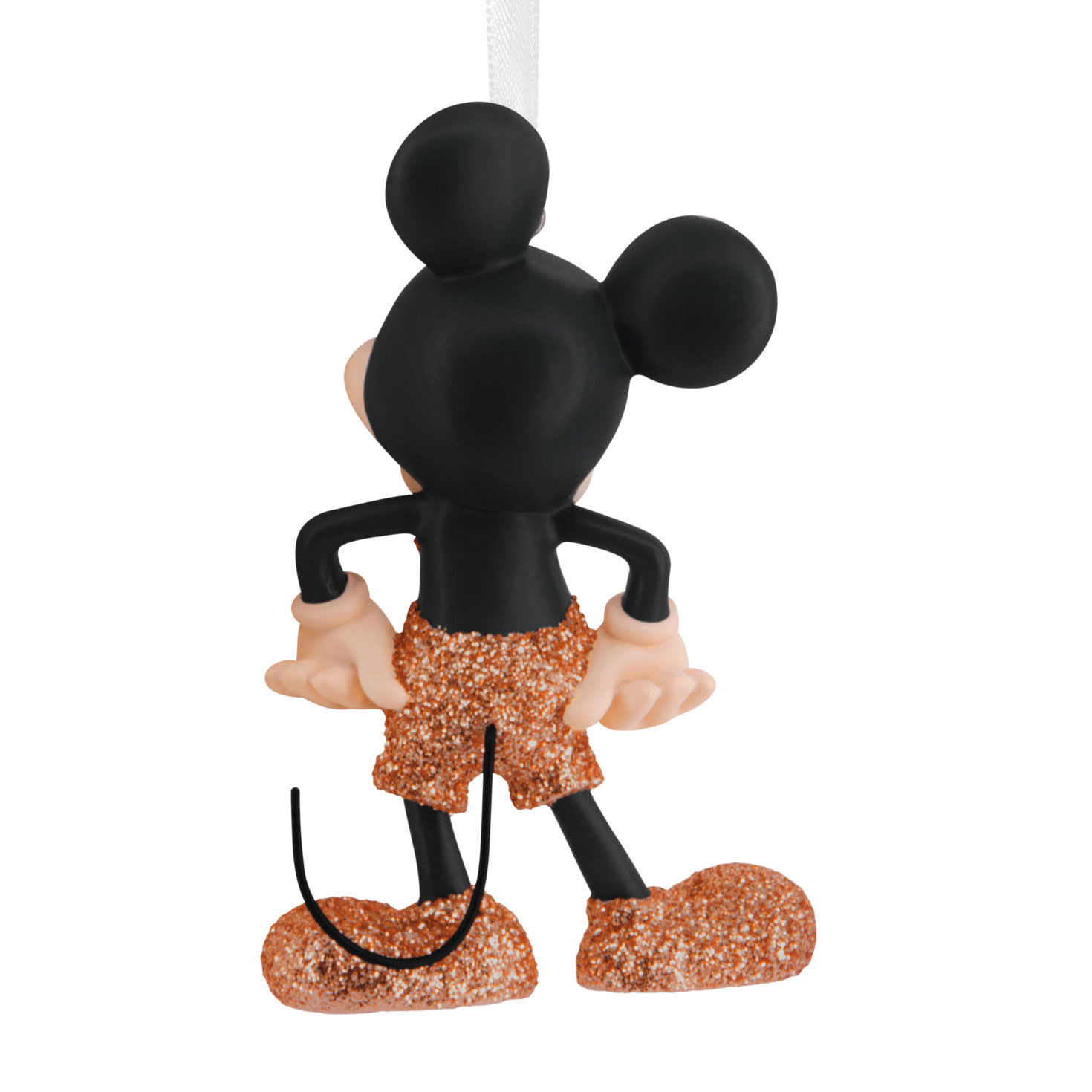 Mickey Mouse Gold Sparkling Christmas Ornament bach image number 6