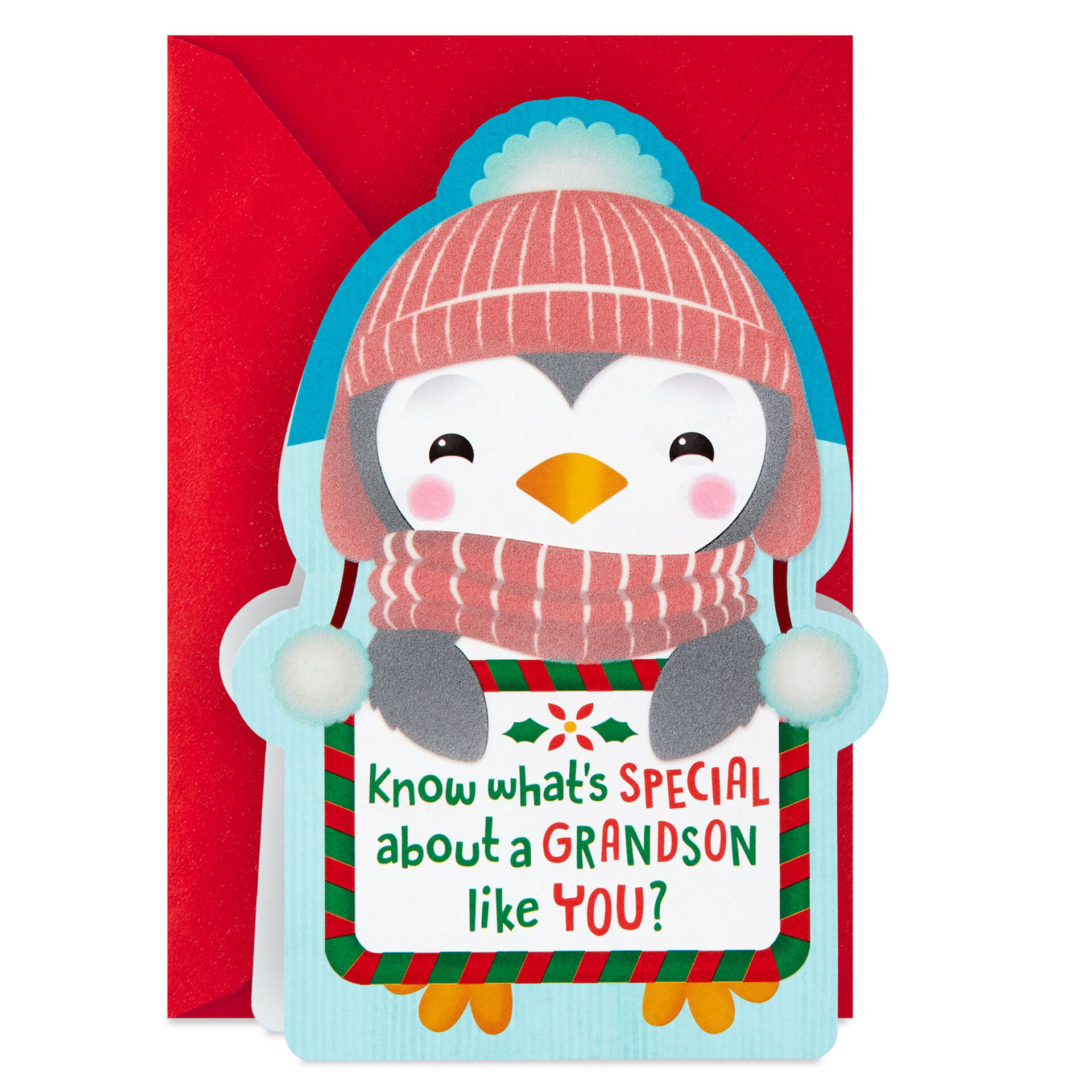 Grandson, You're Special Christmas Card Greeting Cards