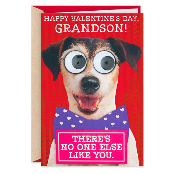 No One Else Like You Funny Valentine's Day Card for Grandson, , large image number 1