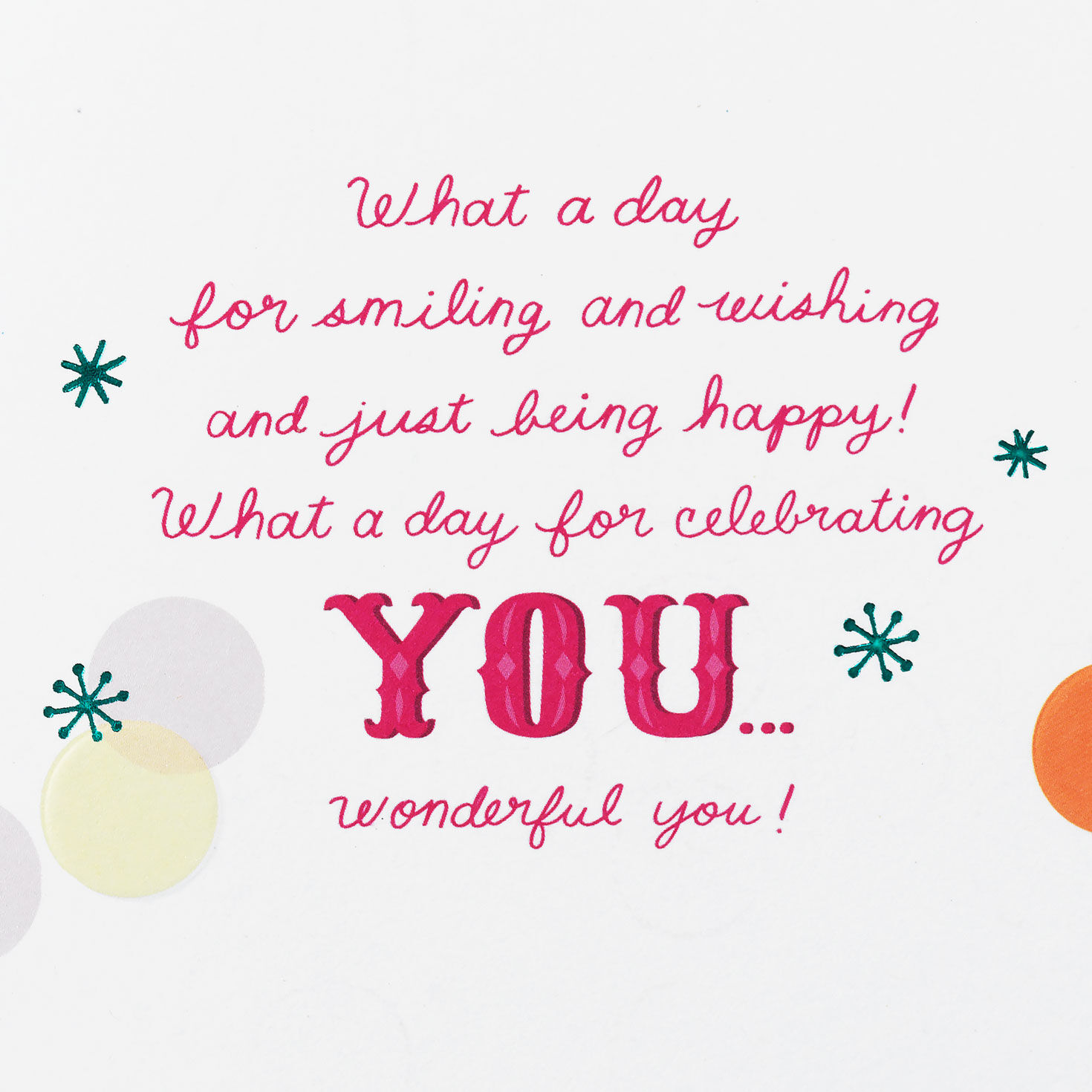 Celebrating Wonderful You Birthday Card for Niece, , large image number 2