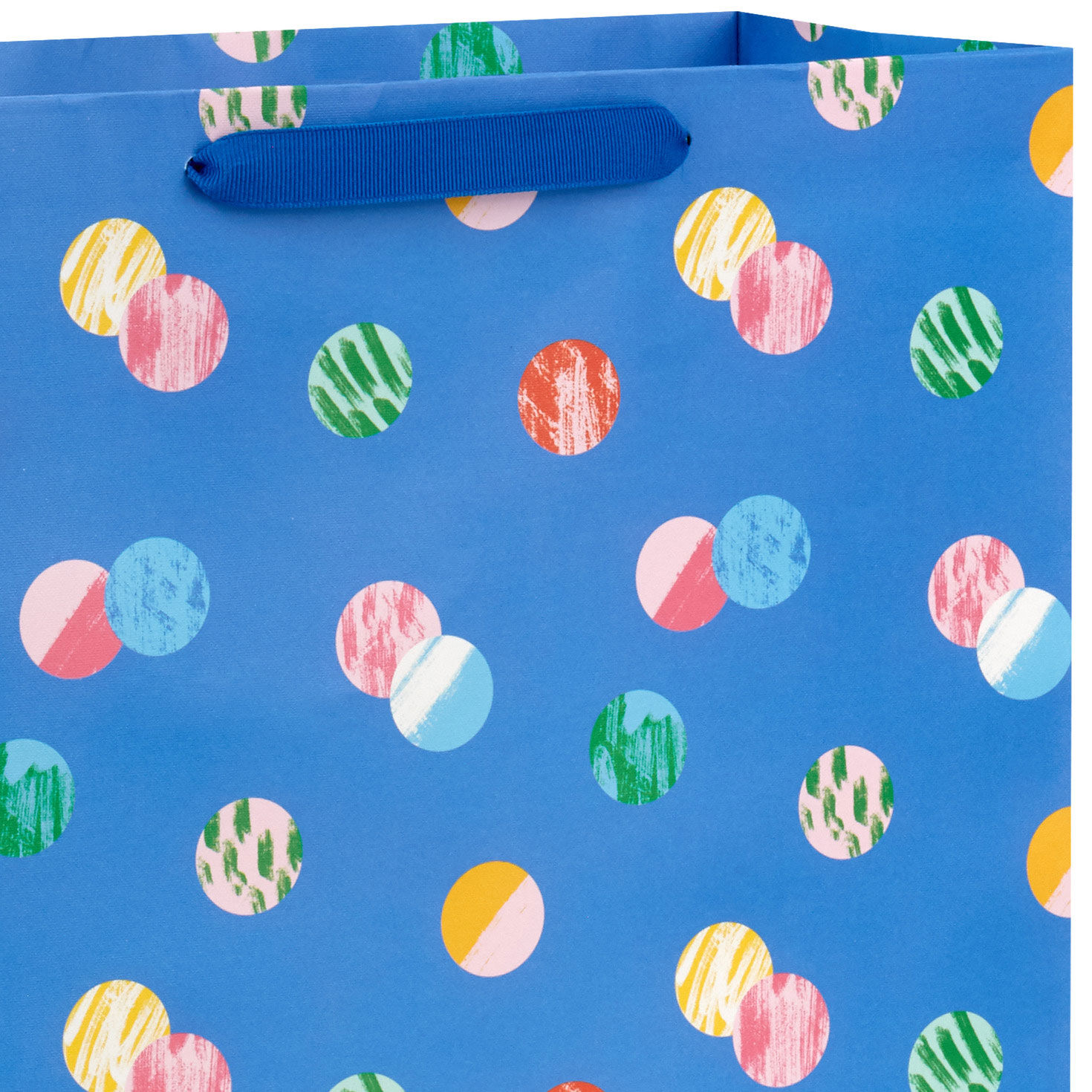 15.5" Playful Dots on Blue Extra-Large Gift Bag for only USD 4.99 | Hallmark