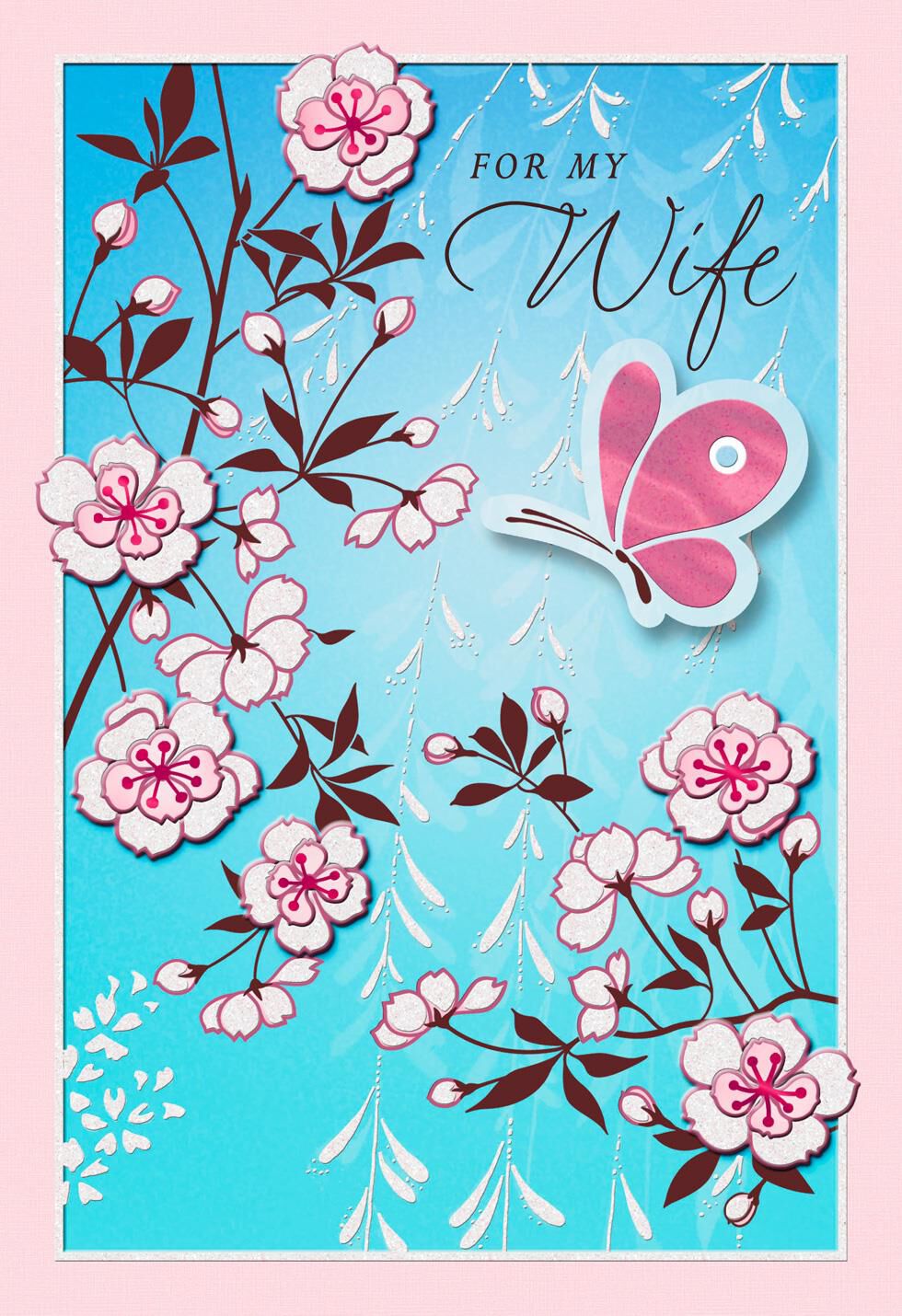 By My Side Easter Card for Wife