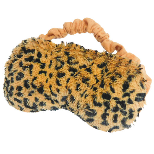 Warmies Heatable Scented Leopard Eye Mask, 