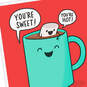 Hot Cocoa and Marshmallow Funny Christmas Card, , large image number 4