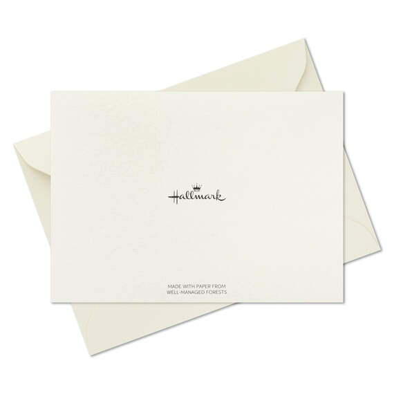 Black Script Bulk Boxed Blank Thank-You Notes, Pack of 40, , large image number 5