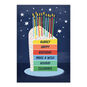 Personalized Rainbow Cake Birthday Card  image number 2