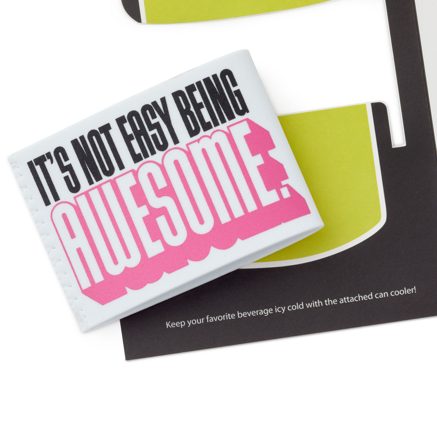 Awesome Funny Birthday Card With Can Cooler, , large image number 5