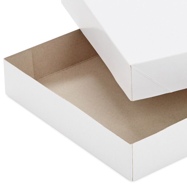 White 12-Pack Small, Medium and Large Gift Boxes Assortment - Gift ...