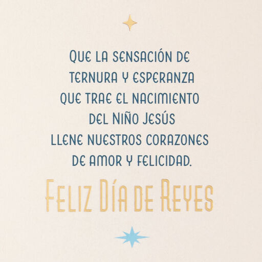 Magical Journey Spanish-Language Three Kings Day Card, 