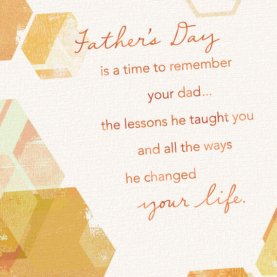 He'll Be With You Always Father's Day Card for Loss of Dad, , large image number 4