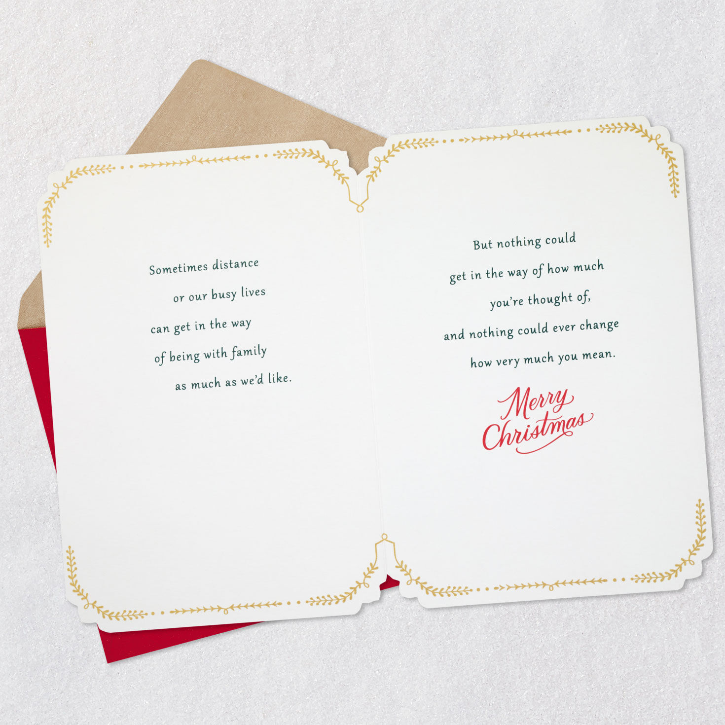 You Add Love to Life Christmas Card for Niece, , large image number 4