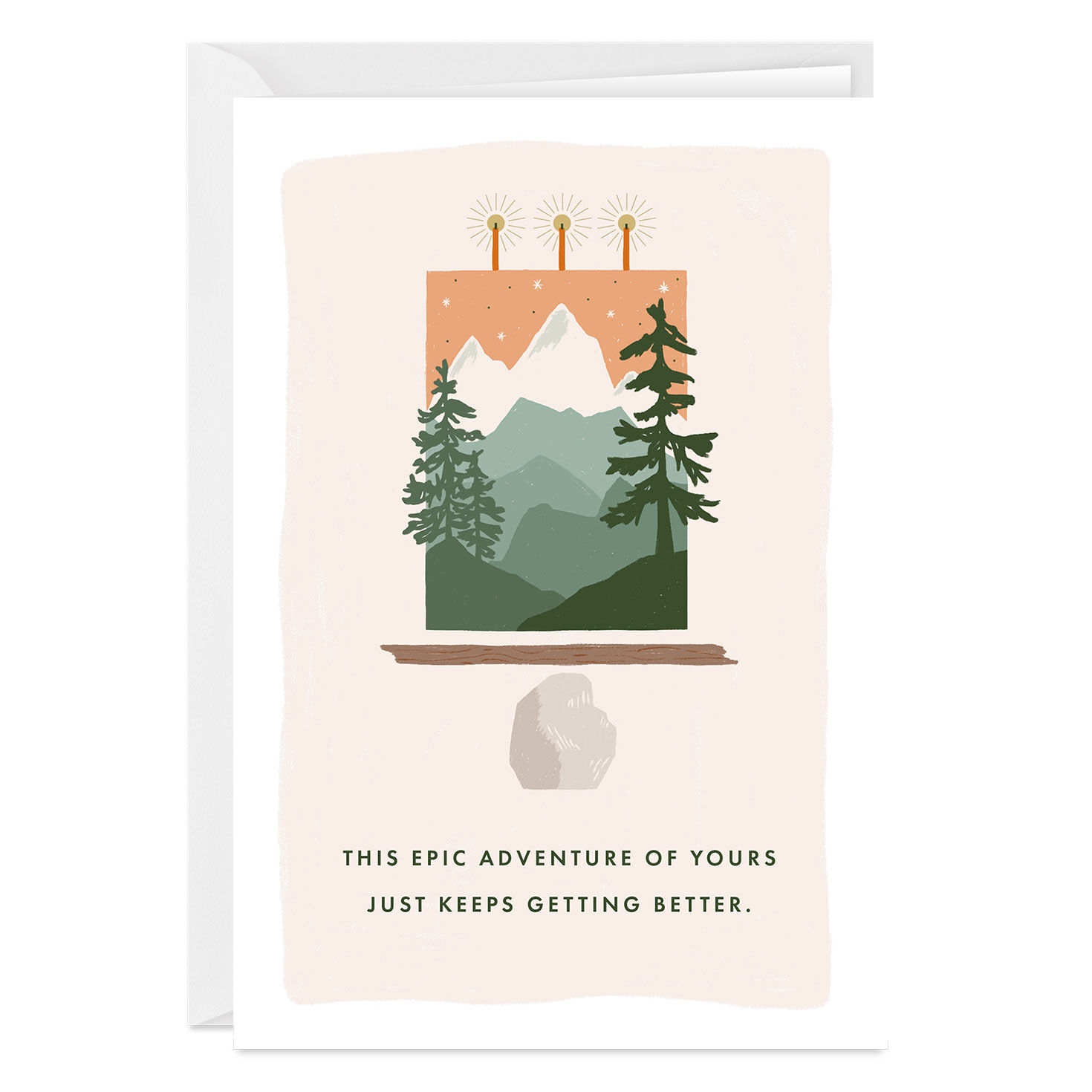 Your Epic Adventure Custom Birthday Card, , large image number 1