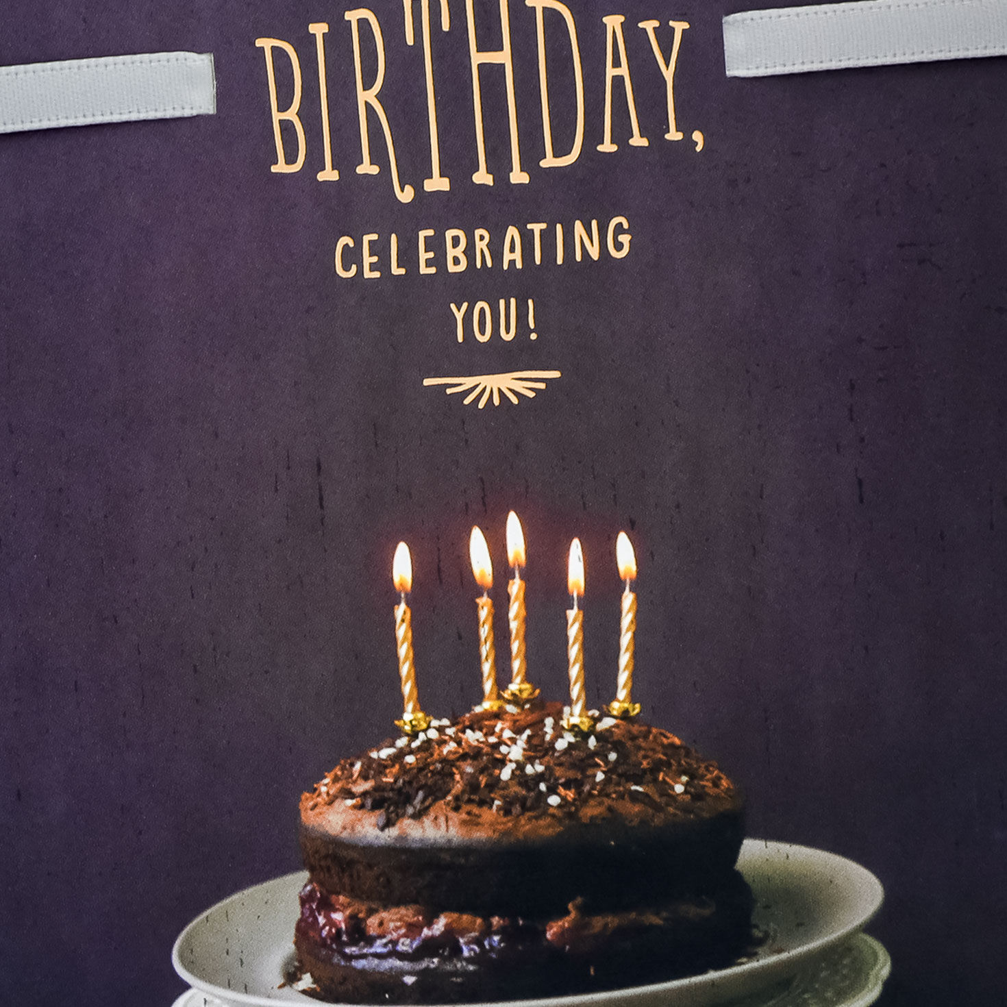 Chocolate Cake Son-in-Law Birthday Card Card Front Detail image number 5