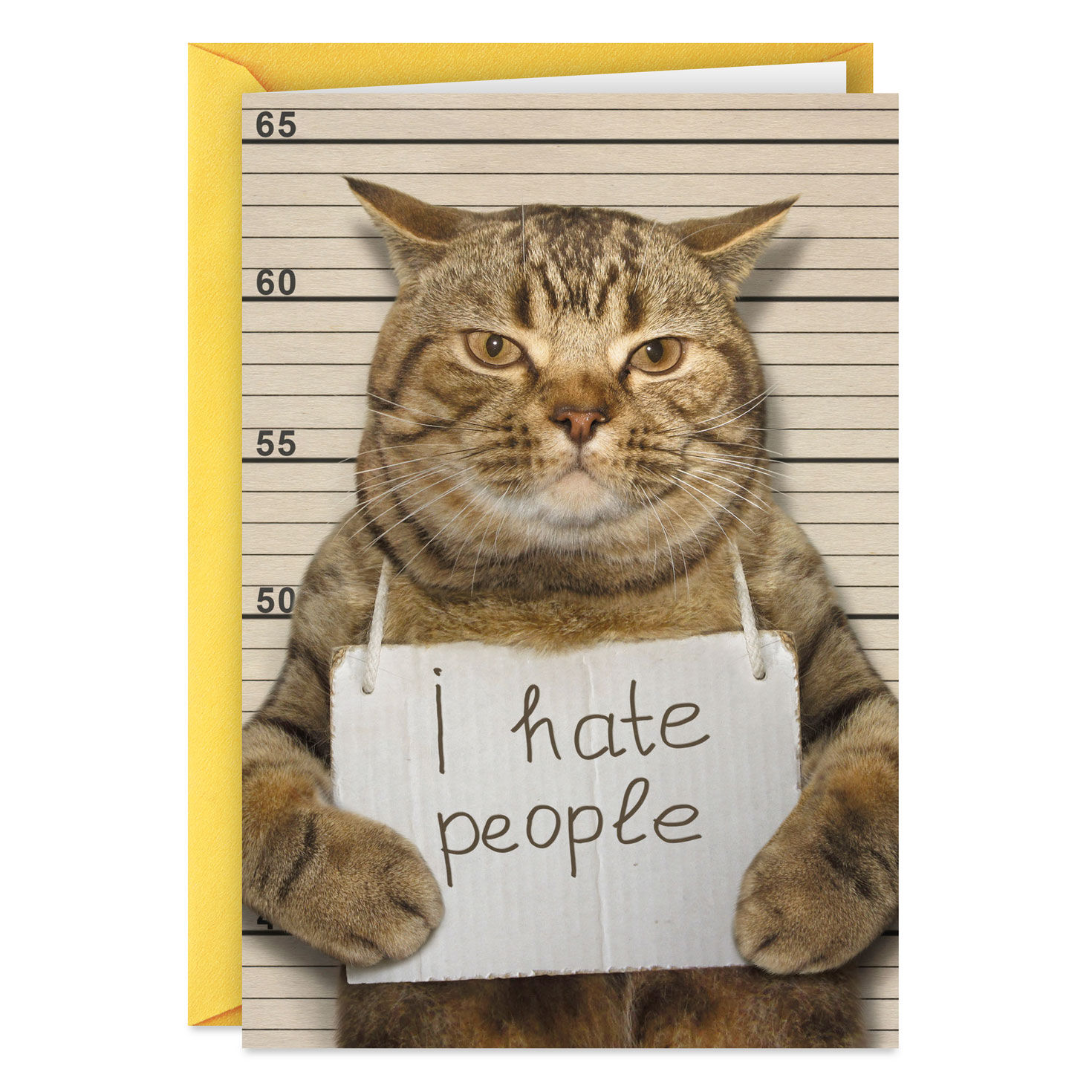 "I Hate People" Club Funny Friendship Card
