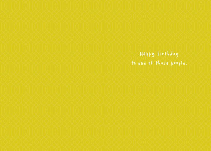 Simply Being You Birthday Card