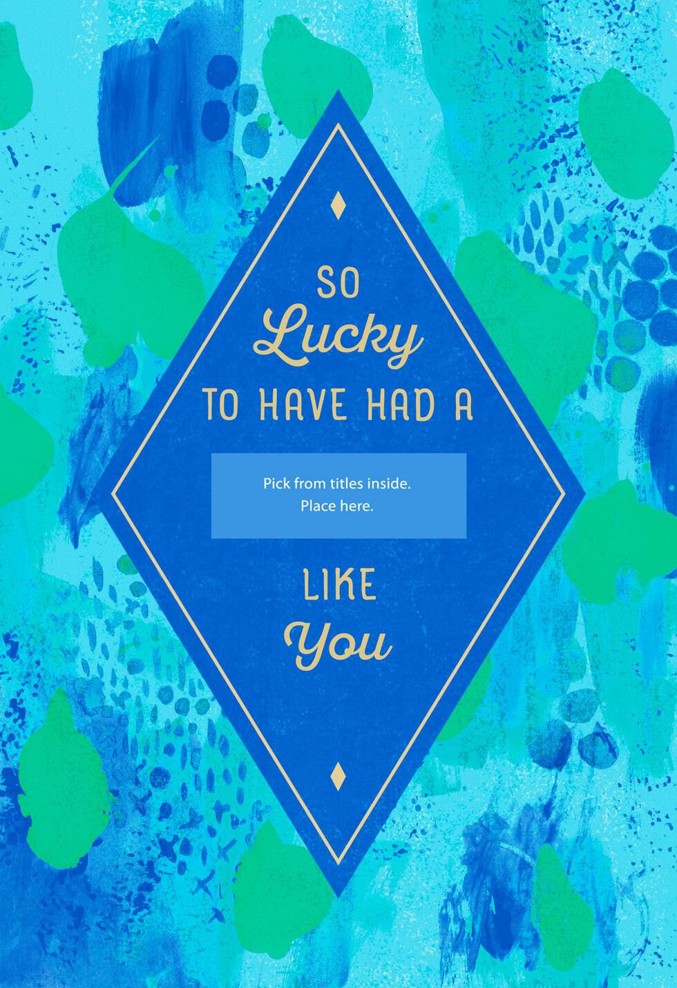 Customizable School Faculty Thank-You Card with Recipient Stickers