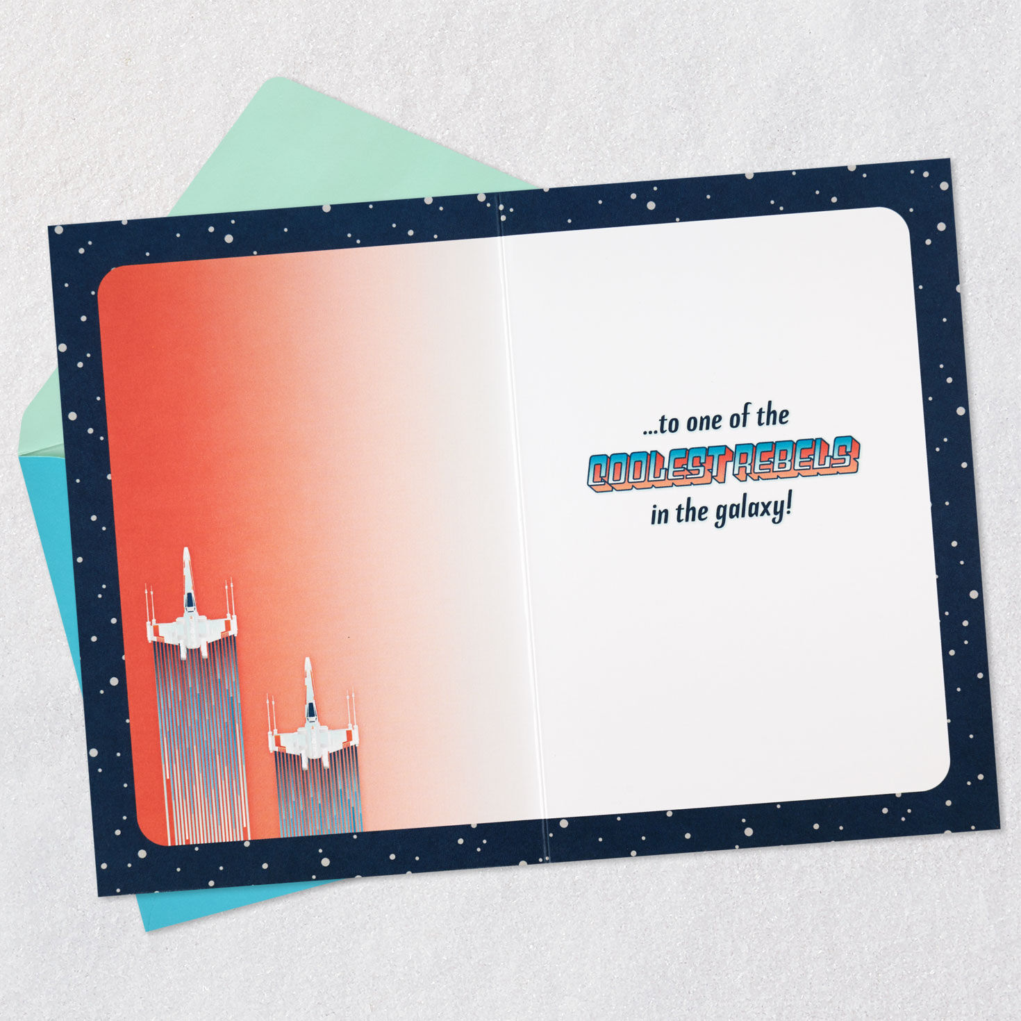 Star Wars&trade; Coolest Rebel in the Galaxy Lenticular Birthday Card, , large image number 3