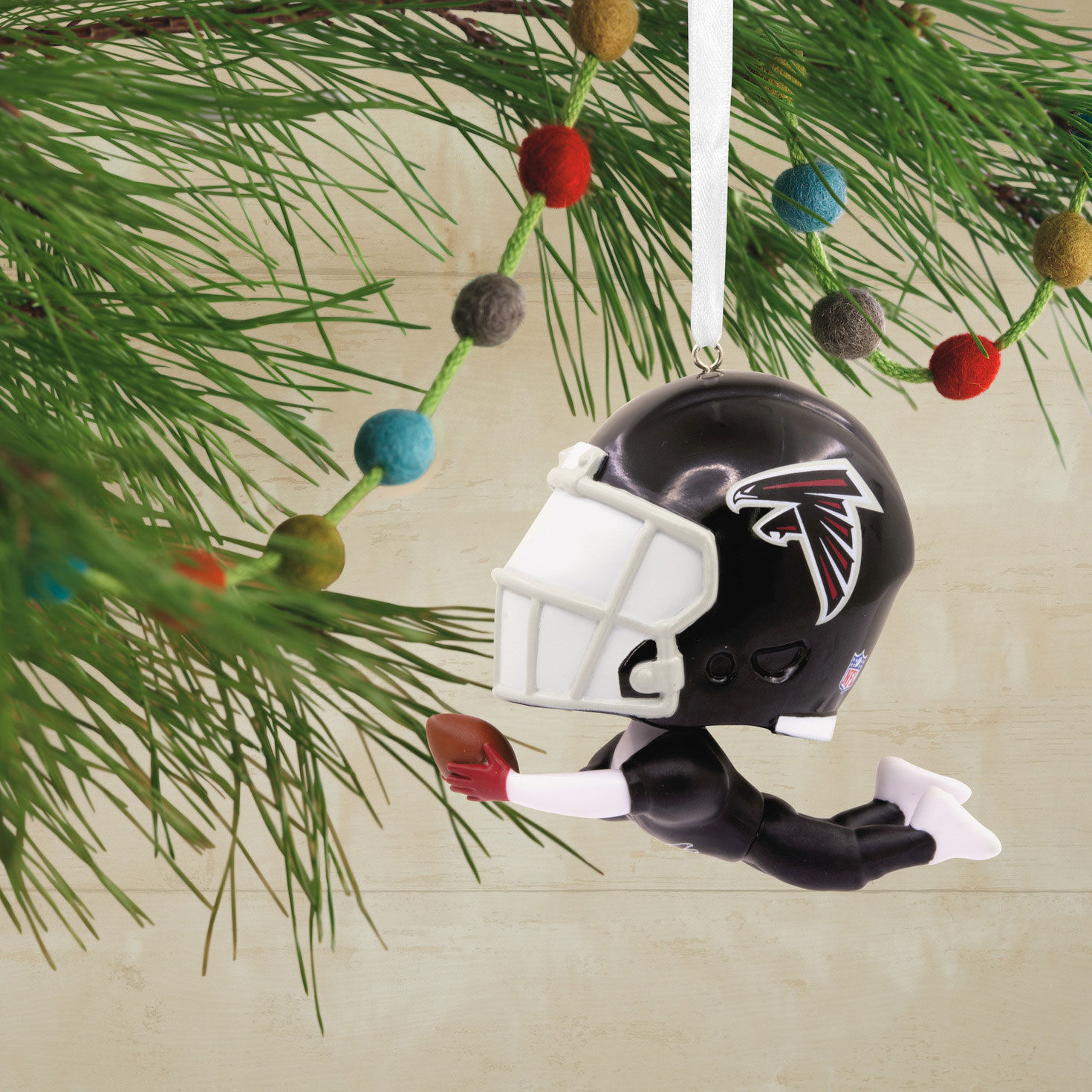 NFL Atlanta Falcons Bouncing Buddy Hallmark Ornament, , large image number 2