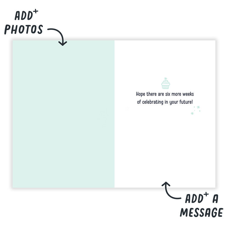 February Groundhog Personalized Birthday Card  image number 3