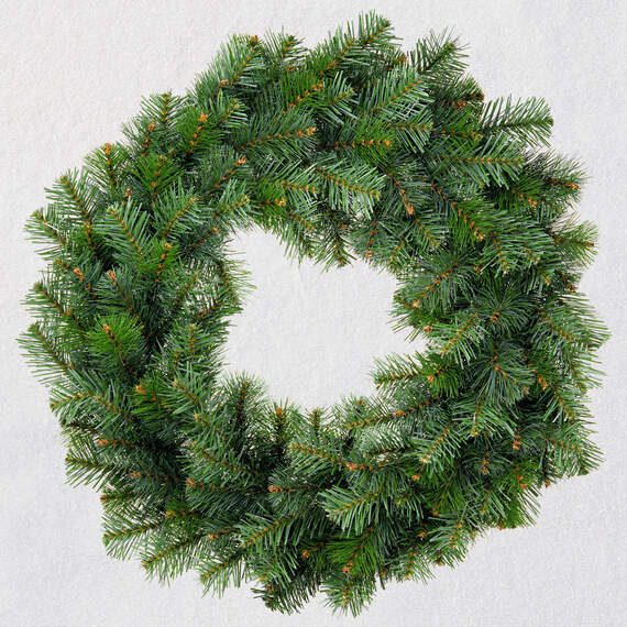 Keepsake Ornament Christmas Wreath, 24"