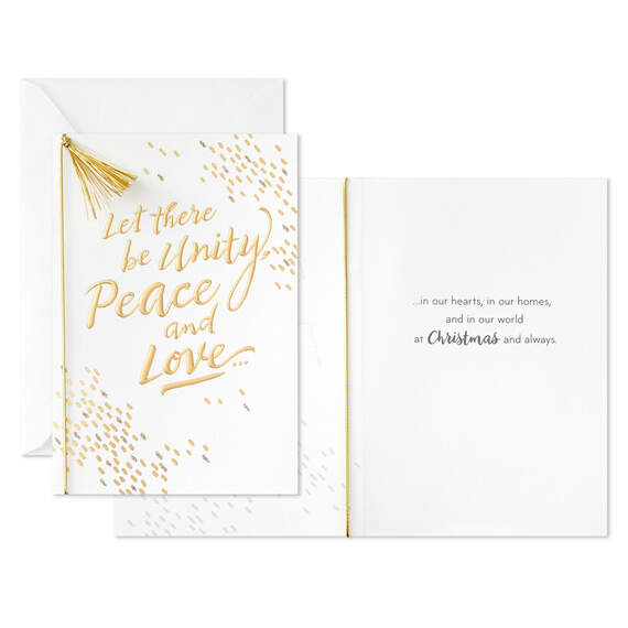 Peace, Unity and Love Boxed Christmas Cards, Pack of 12, , large image number 3