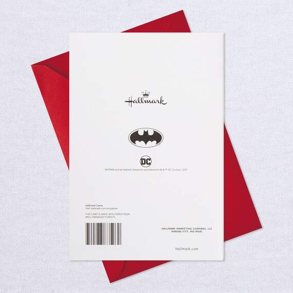 Batman™ Valentine's Day Card With Backpack Clip, , large image number 8