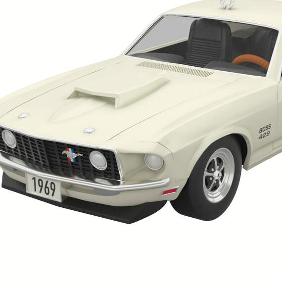 Mini Lil' Classic Cars 1969 Ford Mustang Boss 429 2024 Metal Ornament, 0.7", , large image number 5