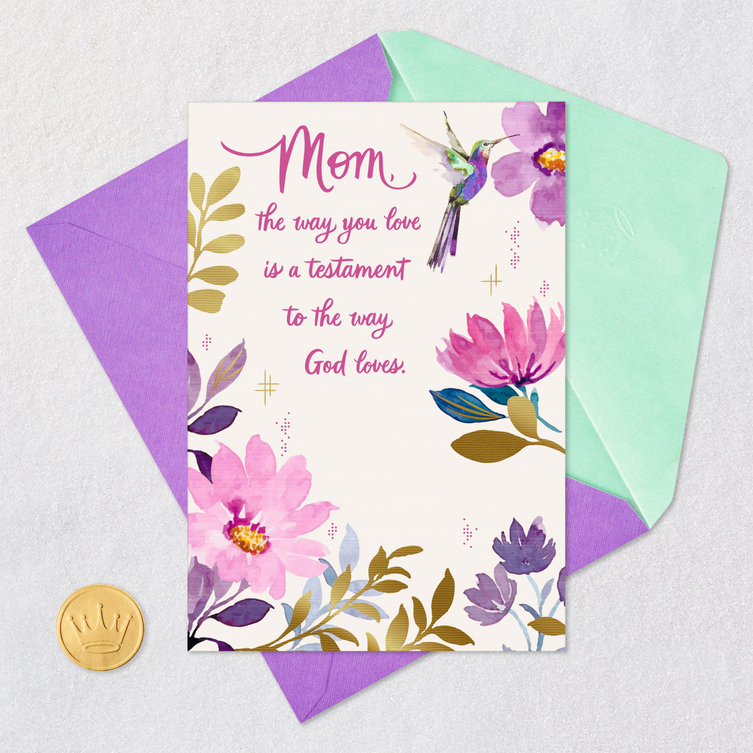 Your Love Is a Testament to God's Love Birthday Card for Mom for only USD 3.99 | Hallmark