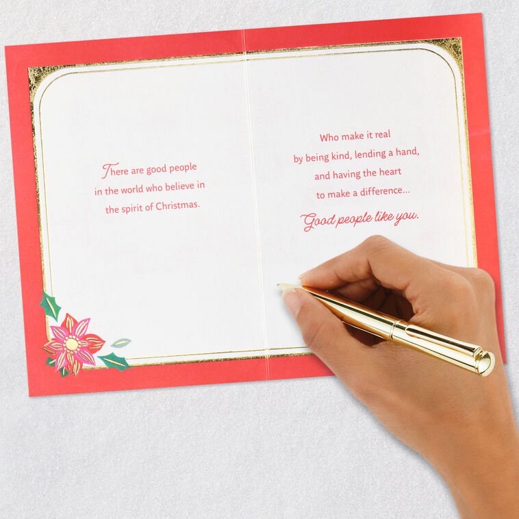 UNICEF Thankful for Good People Like You Christmas Card, , large image number 7