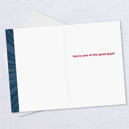 Personalized DC™ Superman™ Logo Photo Card, 