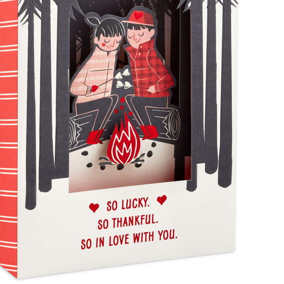 So Lucky in Love Valentine's Day Card for Husband, , large image number 5