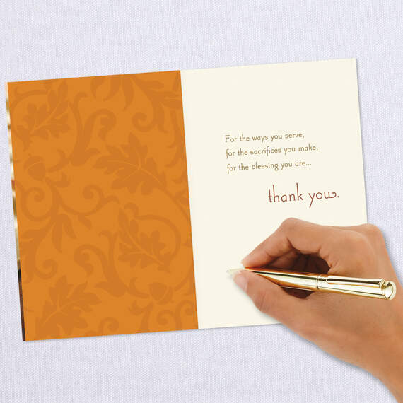 The Blessing You Are Religious Clergy Appreciation Card for Couple, , large image number 6
