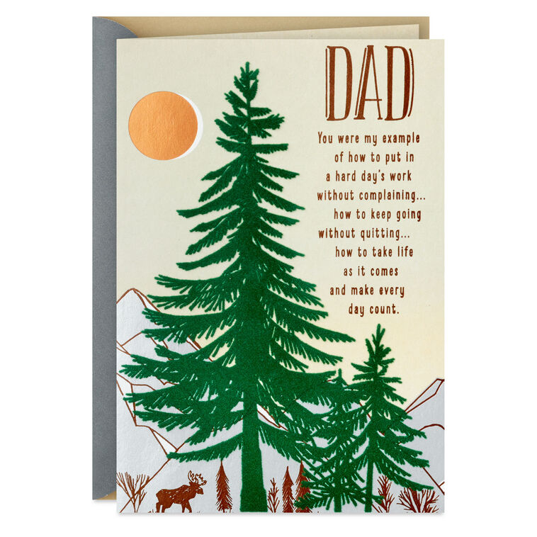 All the Reasons I'm Proud and Grateful Birthday Card for Dad