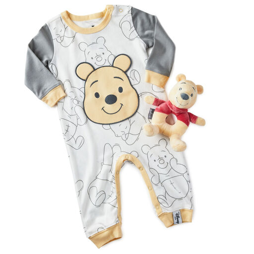 Disney Baby Winnie the Pooh Rattle and Jumper Set, 3-6 months, 
