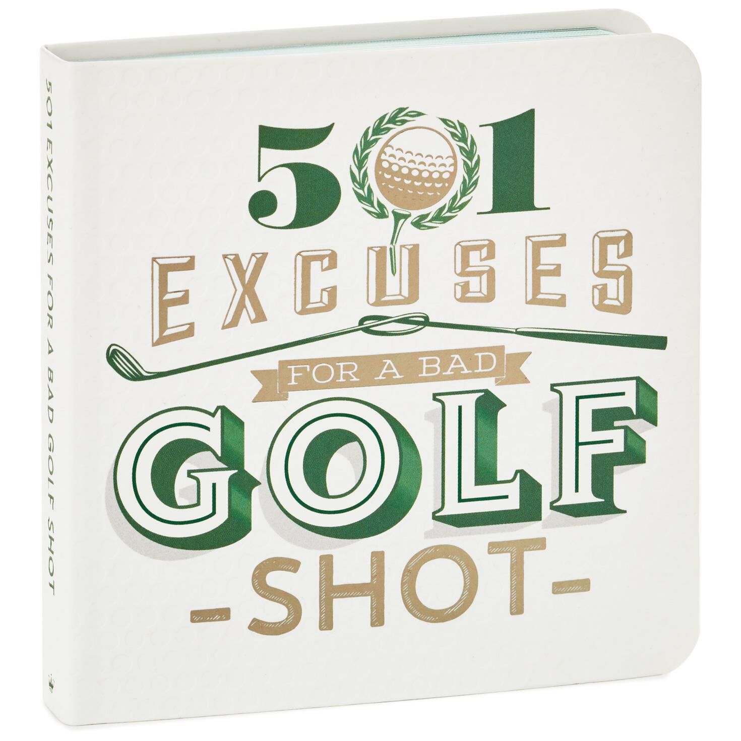 501 Excuses for a Bad Golf Shot Book