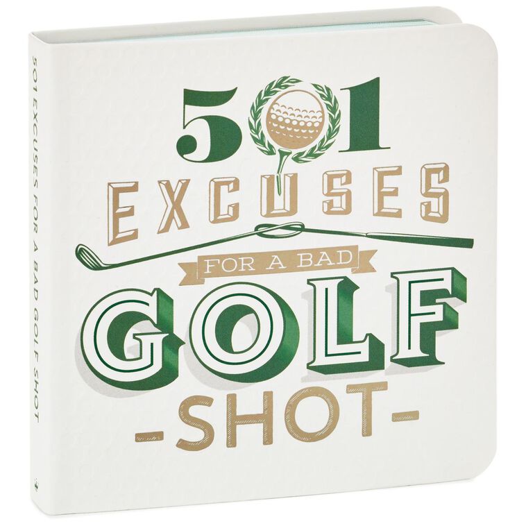 501 Excuses for a Bad Golf Shot Book
