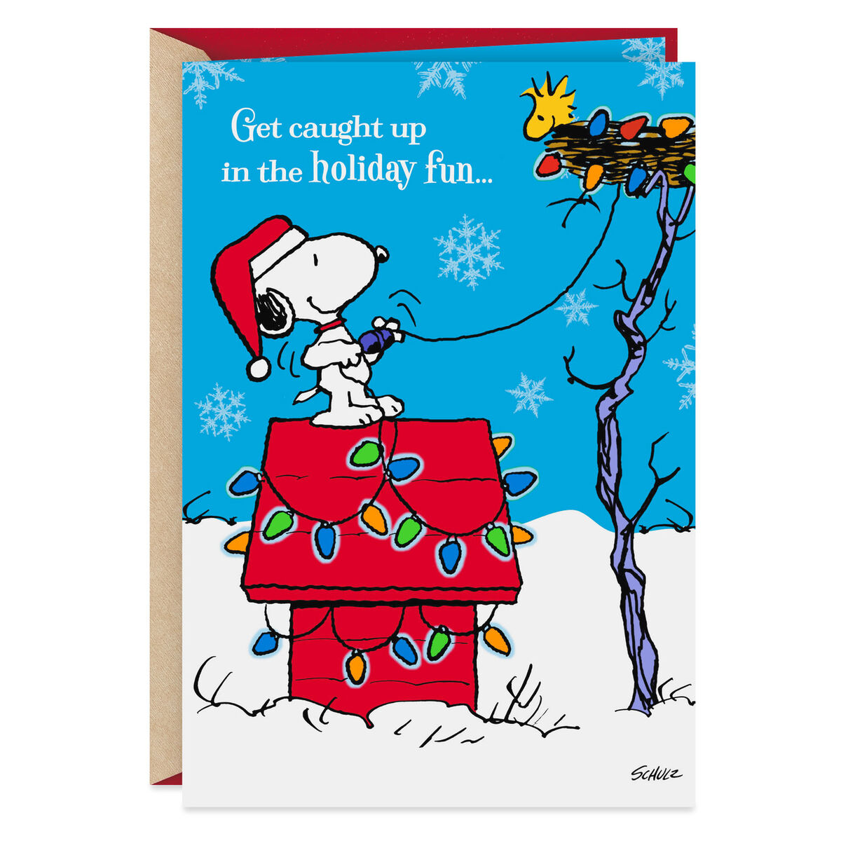 Peanuts® Snoopy Holiday Fun Musical Christmas Card Greeting Cards