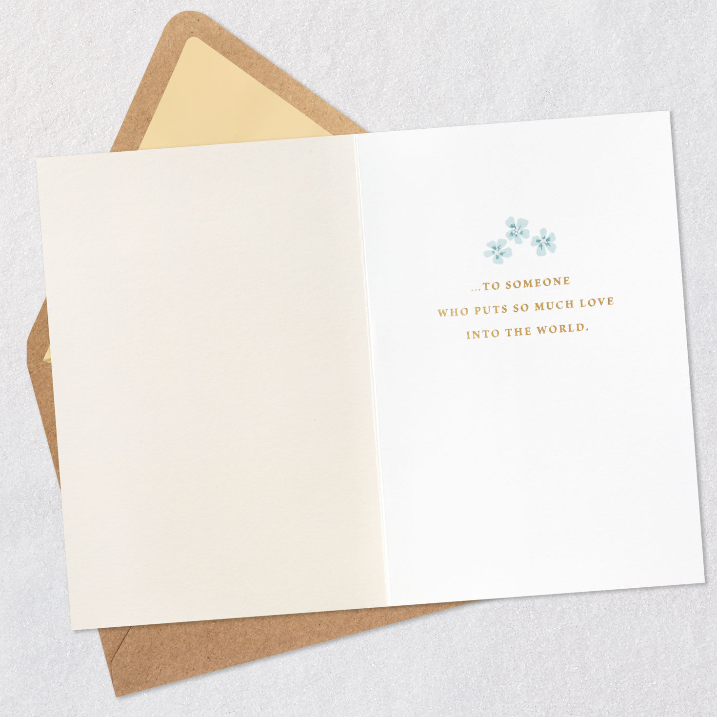 You Put Love in the World Mother's Day Card, , large image number 3