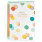 Colorful Scattered Dots Signature Birthday Card Card Front image number 1