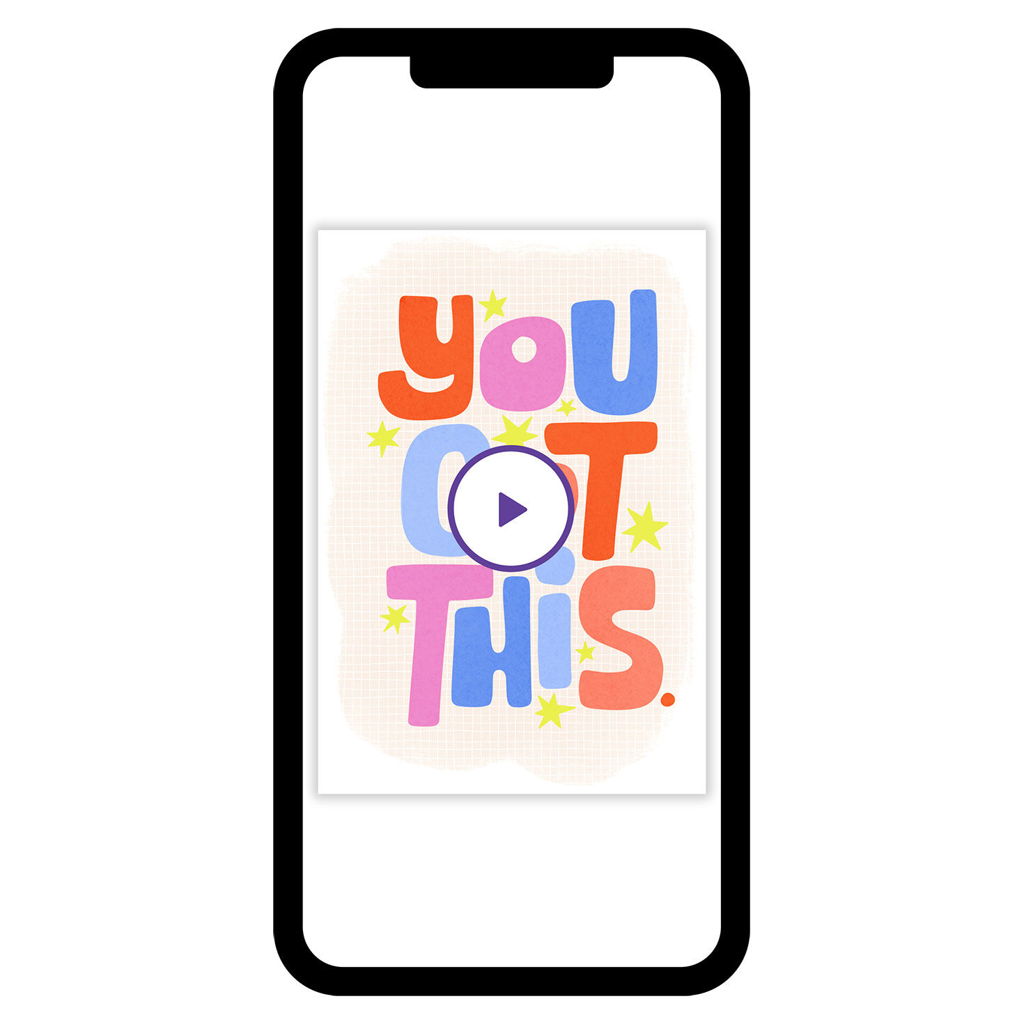 Bold and Bright You Got This Support eCard