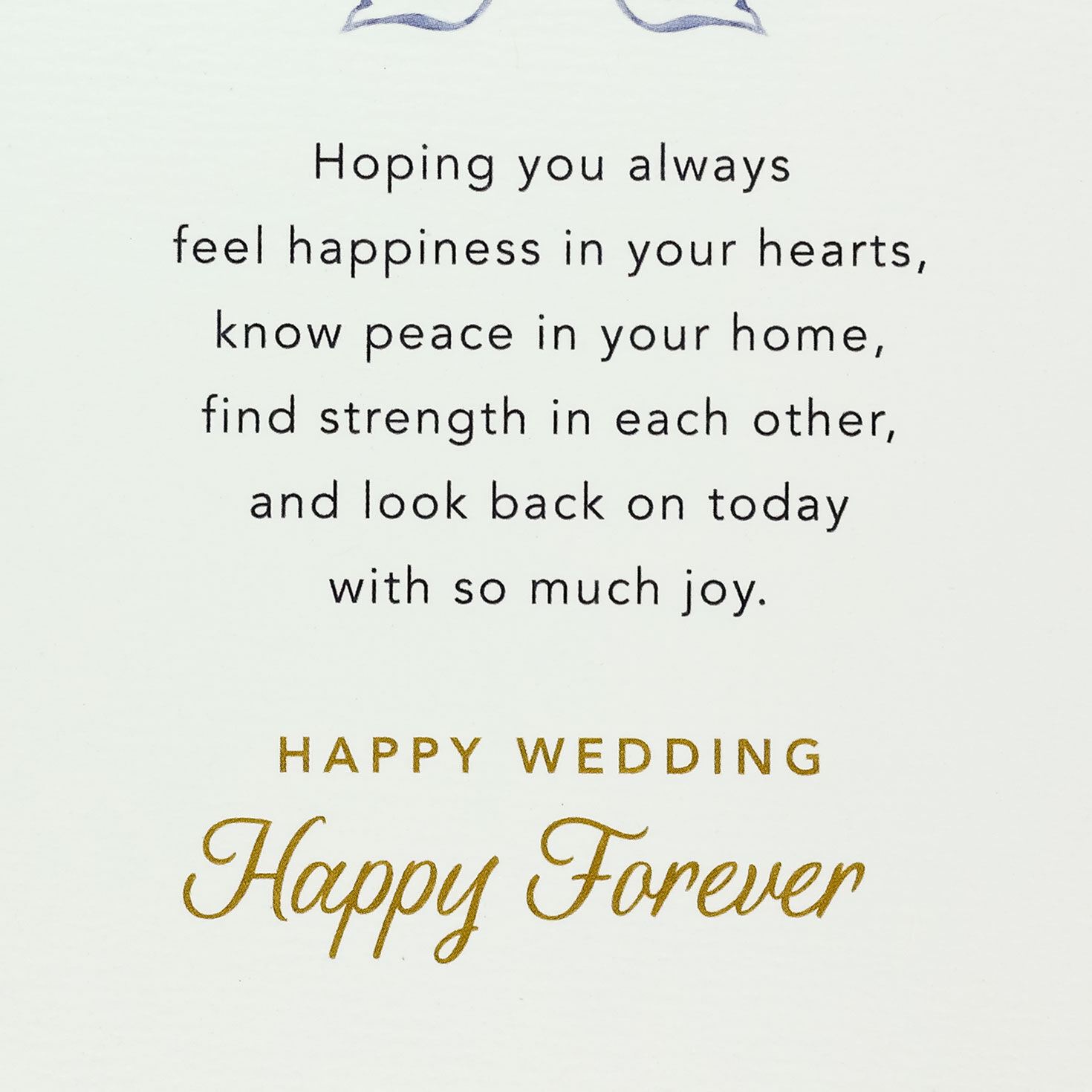 Doves and Floral Heart LGBTQ Wedding Card for Two Brides Sentiment image number 2