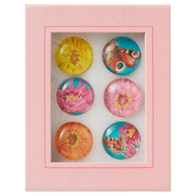 Marjolein Bastin Blooms And Butterflies Magnets Set Of 6 Desk