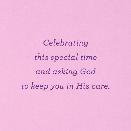 A Prayer for You Religious First Communion Card for Her, 