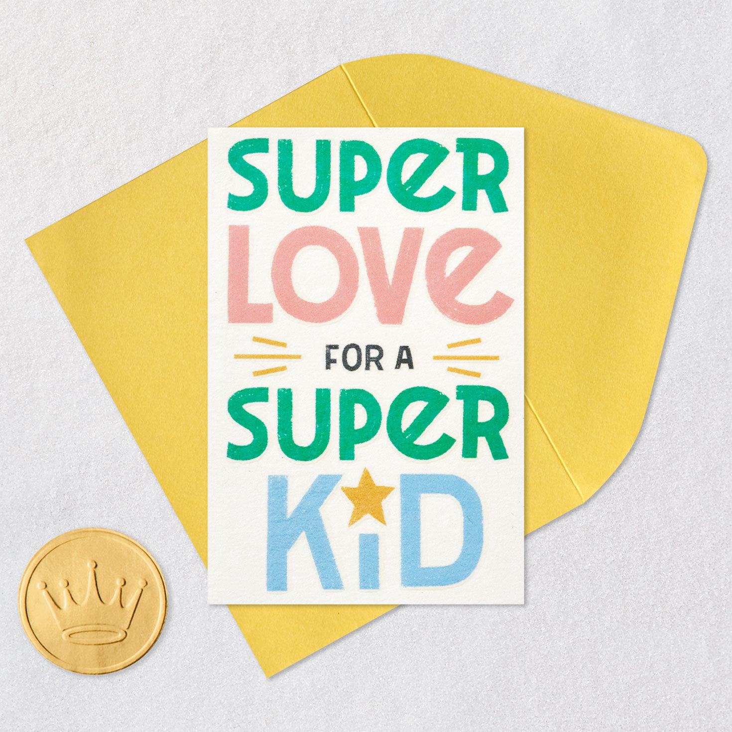 3.25" Mini Little World Changers™ Super Love for a Super Kid Card for only USD 1.99 | Hallmark