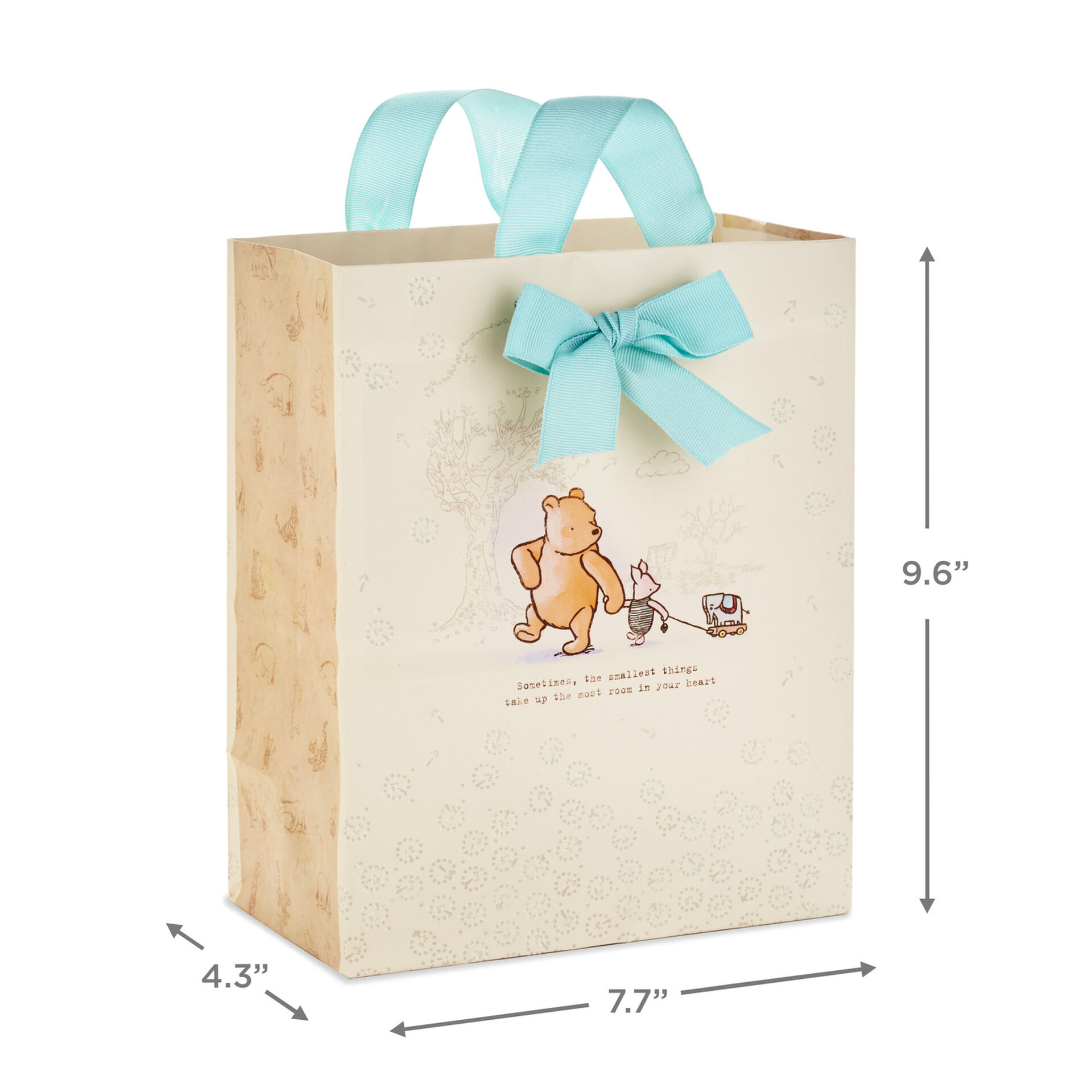 Winnie The Pooh And Piglet Medium Gift Bag 9 5 Gift Bags Hallmark