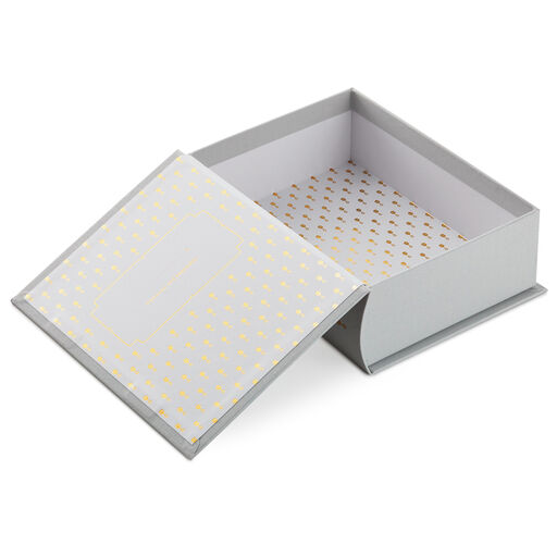 Baby's Memories Gray Memory Box, 